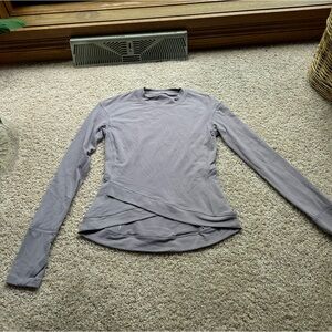 lululemon jacket size 4 mauve color